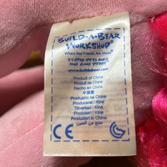 My Little Pony Pinkie Pie Build a Bear Excellent Condition 2013 - Picture 7 of 9